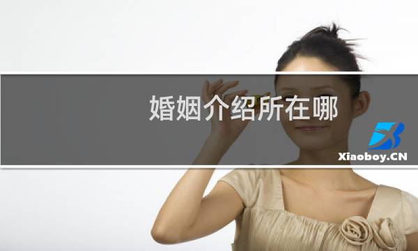 婚姻介绍所在哪
