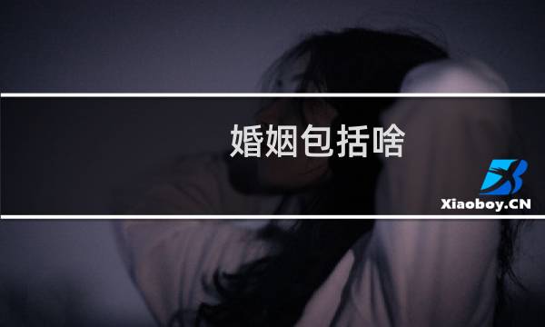 婚姻包括啥