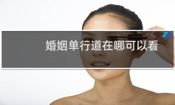 婚姻单行道在哪可以看