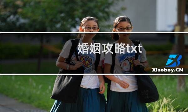 婚姻攻略txt