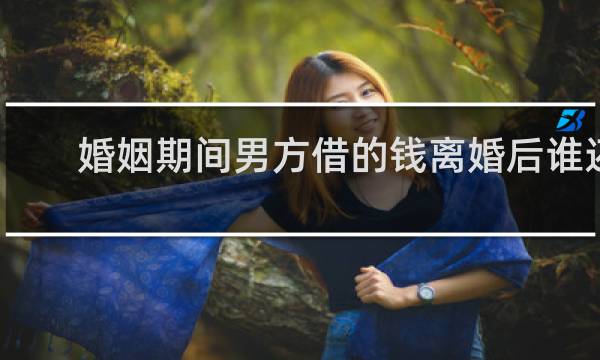 婚姻期间男方借的钱离婚后谁还