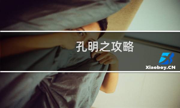 孔明之攻略