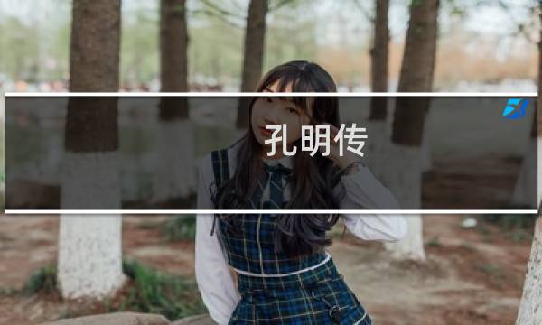 孔明传 攻略