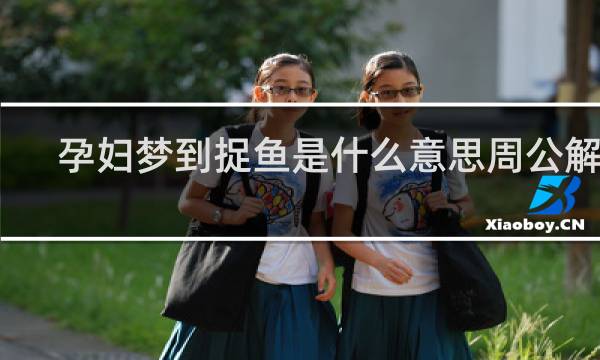 孕妇梦到捉鱼是什么意思周公解梦