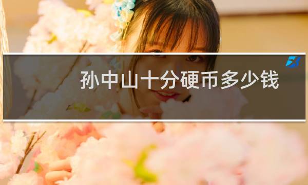 孙中山十分硬币多少钱