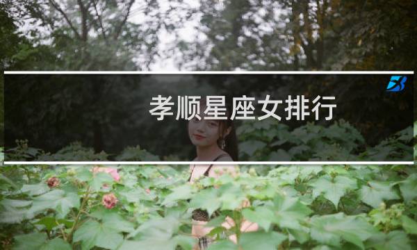 孝顺星座女排行