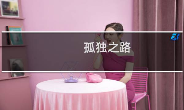 孤独之路 攻略