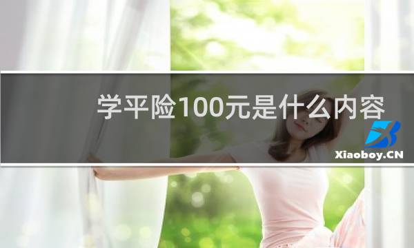 学平险100元是什么内容