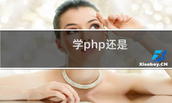 学php还是
