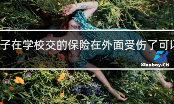孩子在学校交的保险在外面受伤了可以报销吗