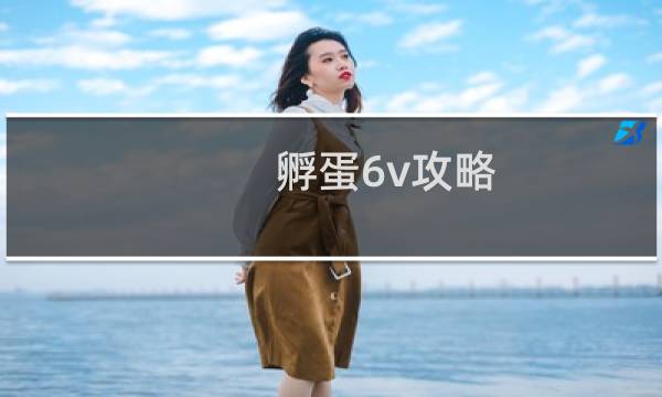 孵蛋6v攻略