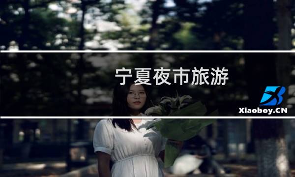 寧夏夜市旅游