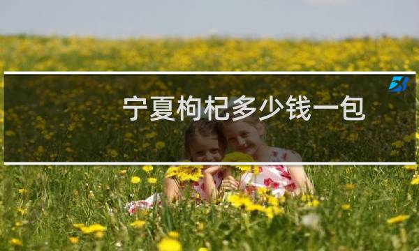 宁夏枸杞多少钱一包