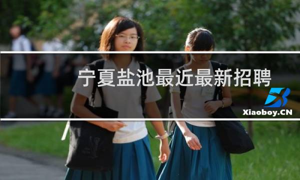 宁夏盐池最近最新招聘