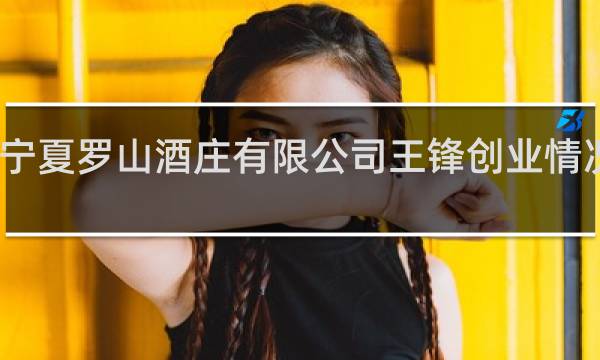 宁夏罗山酒庄有限公司王锋创业情况如何