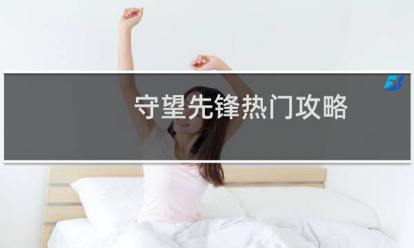 守望先锋热门攻略