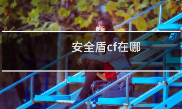 安全盾cf在哪