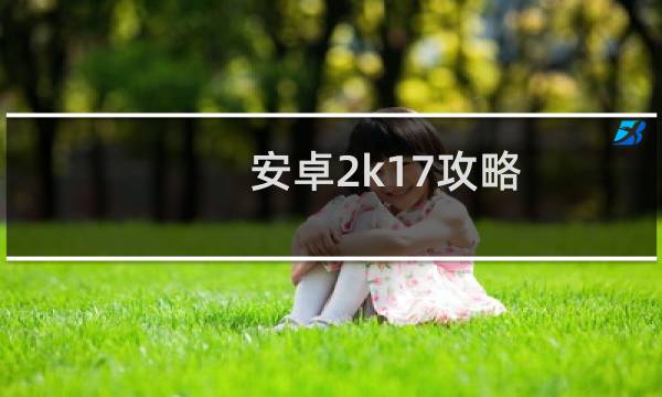 安卓2k17攻略