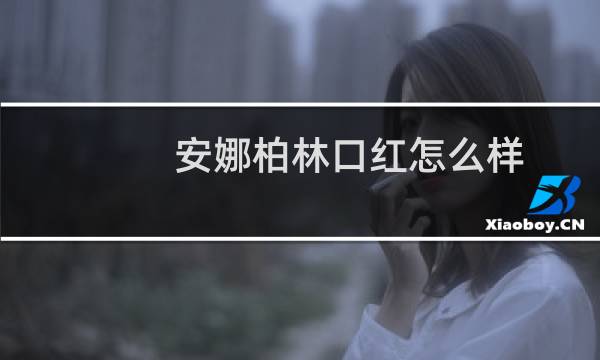 安娜柏林口红怎么样
