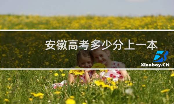 安徽高考多少分上一本