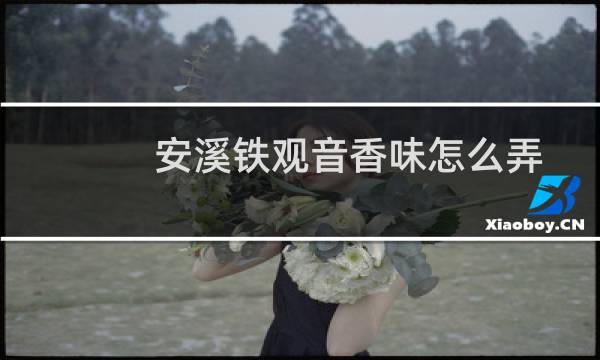 安溪铁观音香味怎么弄