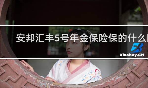 安邦汇丰5号年金保险保的什么险