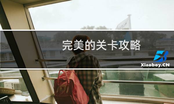 完美的关卡攻略
