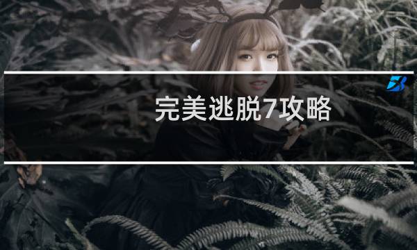 完美逃脱7攻略