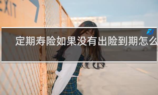 定期寿险如果没有出险到期怎么办