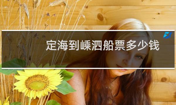 定海到嵊泗船票多少钱