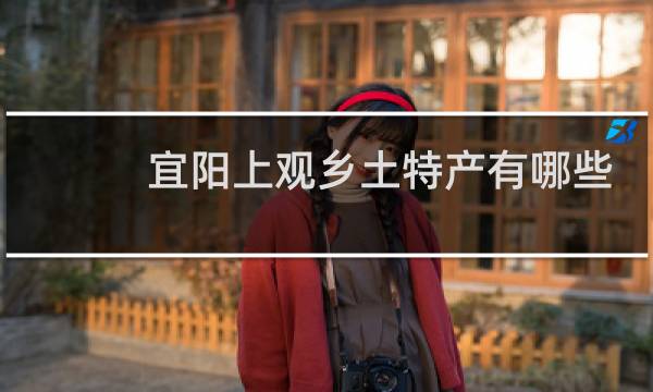 宜阳上观乡土特产有哪些