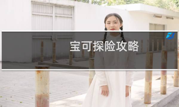 宝可探险攻略