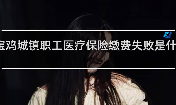 宝鸡城镇职工医疗保险缴费失败是什么原因