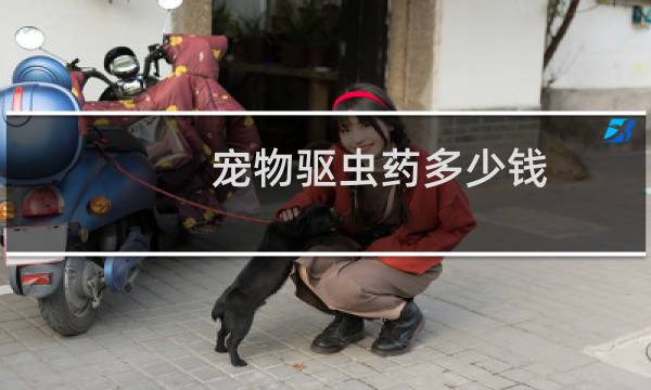 宠物驱虫药多少钱