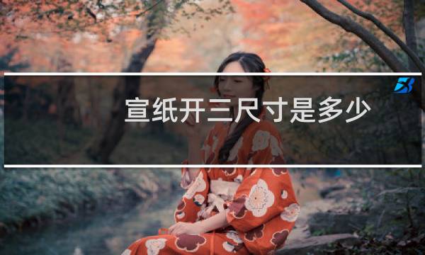 宣纸开三尺寸是多少