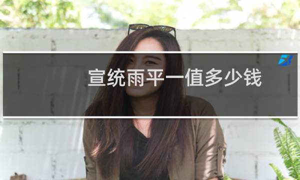 宣统雨平一值多少钱