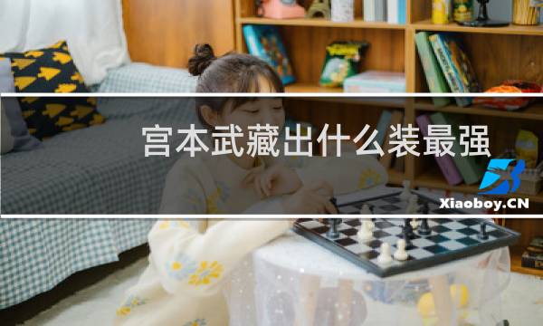 宫本武藏出什么装最强