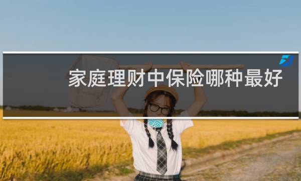 家庭理财中保险哪种最好