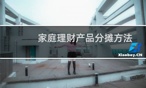 家庭理财产品分摊方法