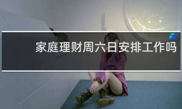 家庭理财周六日安排工作吗