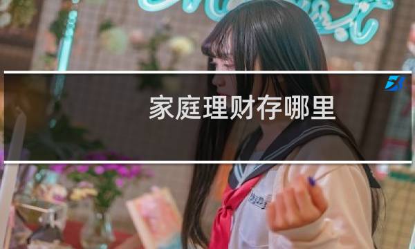 家庭理财存哪里