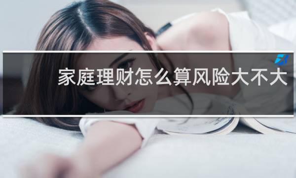 家庭理财怎么算风险大不大