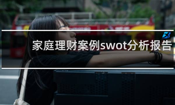 家庭理财案例swot分析报告