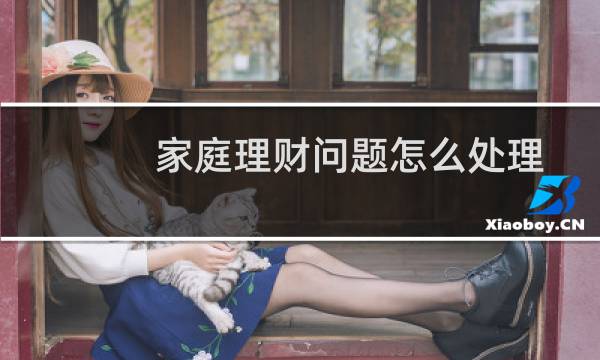 家庭理财问题怎么处理