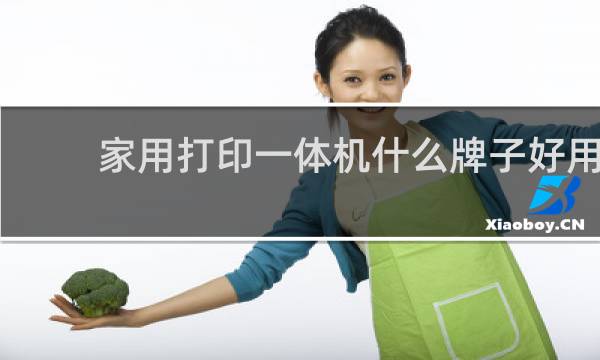 家用打印一体机什么牌子好用