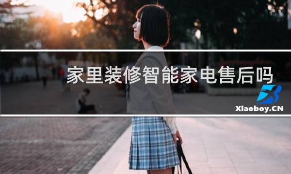 家里装修智能家电售后吗