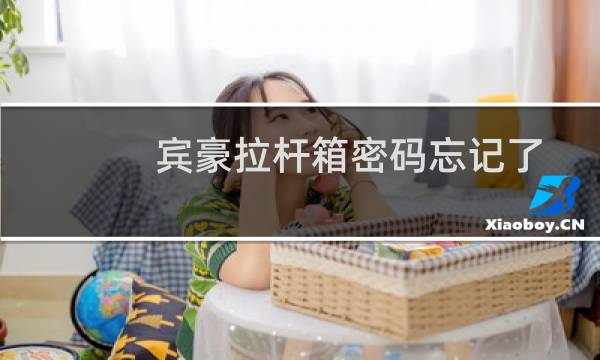賓豪拉桿箱密碼忘記了