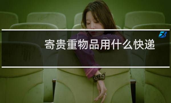 寄贵重物品用什么快递
