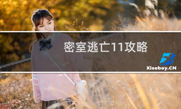 密室逃亡11攻略