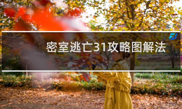 密室逃亡31攻略图解法